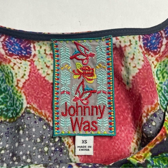 Johnny Was Dralion Floral Tunic. Size XS. Oversized.asymmetrical. Soft. Blouse. - Picture 2 of 11